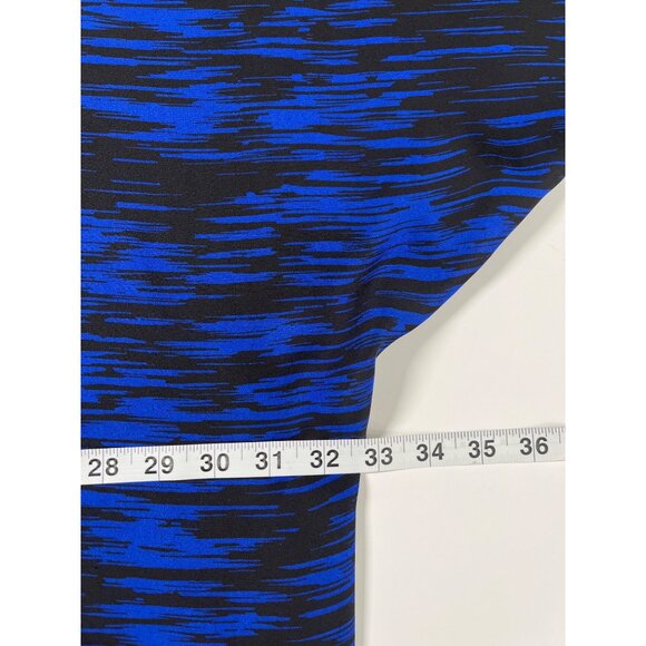 Lane Bryant Sheer Drape Cardigan 22/24 Blue Open Front Plus Size Top - Picture 8 of 9